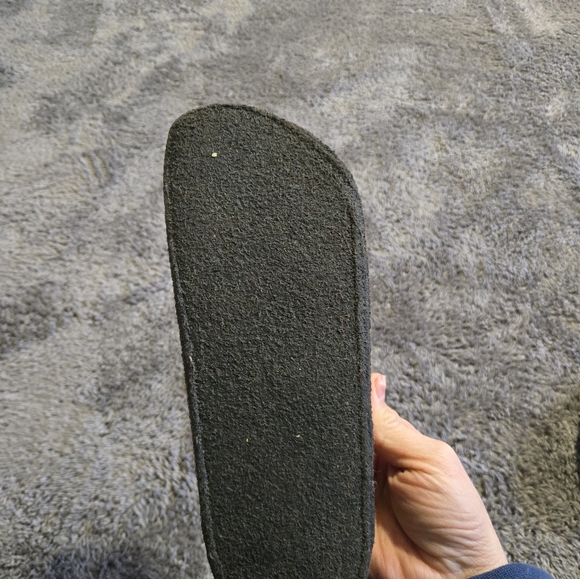 Zermatt Genuine Shearling Lined Slipper Women Size 7 Toffee Brown Like New - Picture 9 of 12